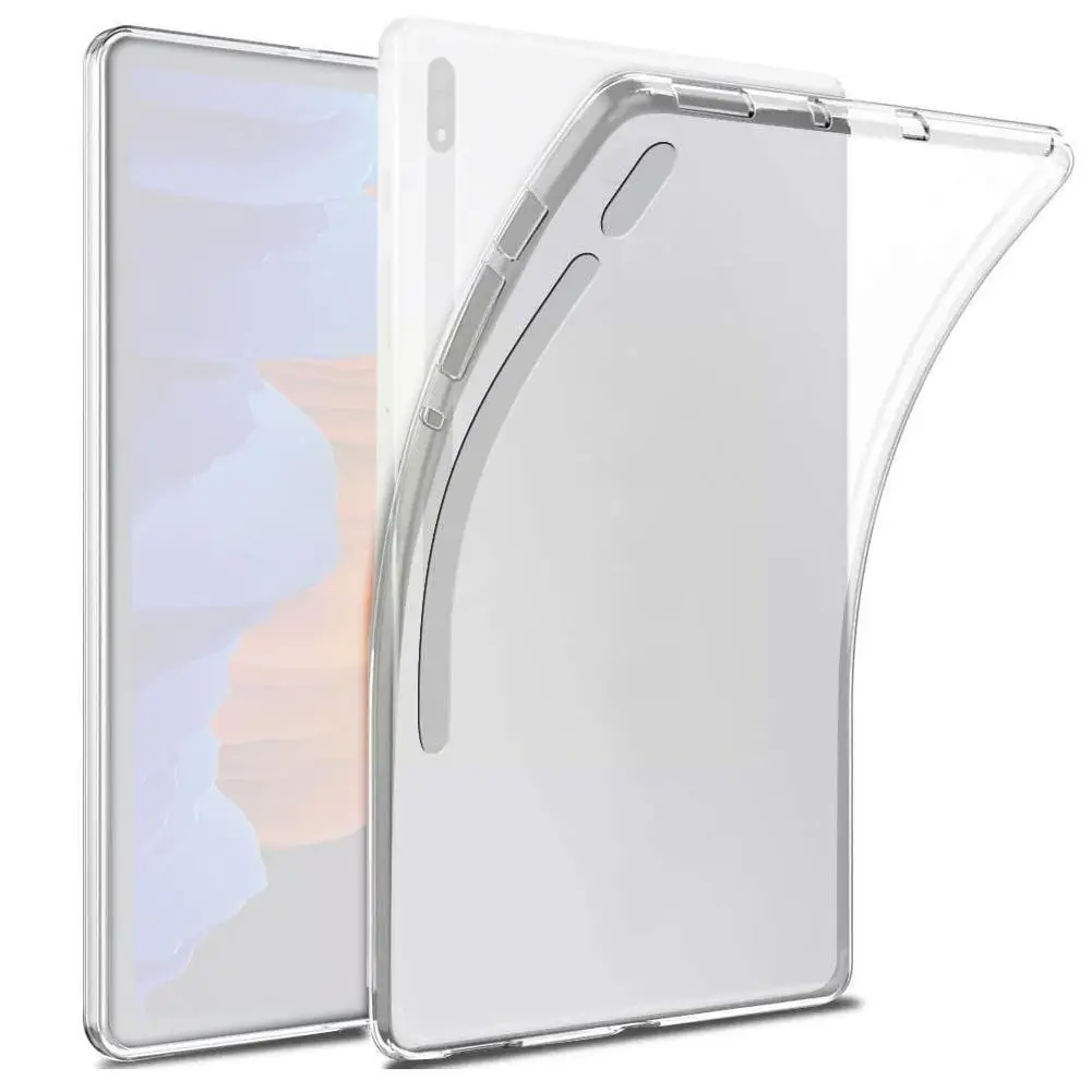 

Ультра ТПУ силиконовый чехол для планшета для Tab S8 S7 Plus Fe прозрачный ТПУ S6 A7 Lite A8 S B7s9
