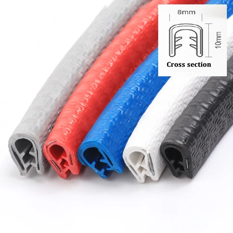 

Противоударная лента для автомобильной двери, Противоударная защитная лента U-образной формы против царапин, декоративная окантовка, уплотнительная лента для автомобиля