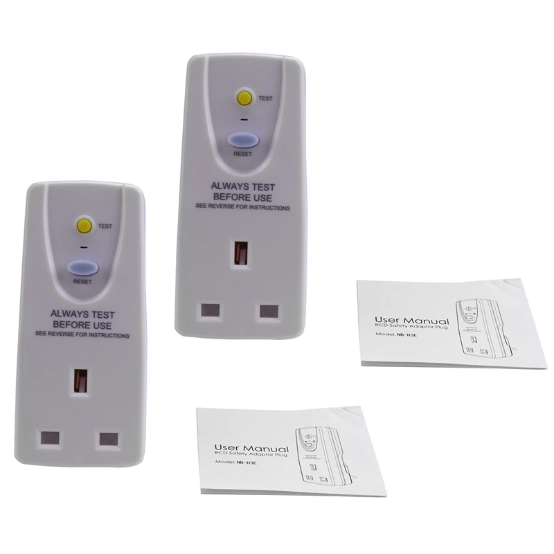 

2 шт., розетка для защиты от утечки, 13 А