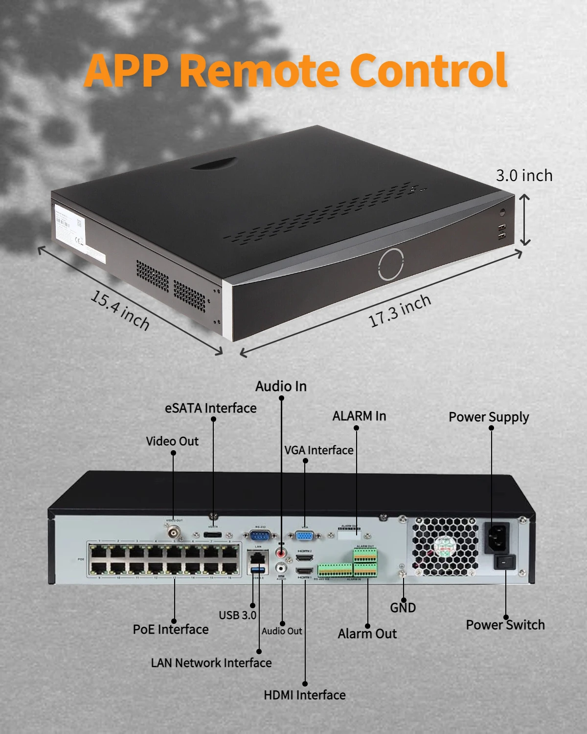 Оригинальный HIK 8MP 32-канальный 4K AcuSense NVR DS-7732NXI-I4/16 P/S CCTV IP-видеорегистратор с 16 PoE