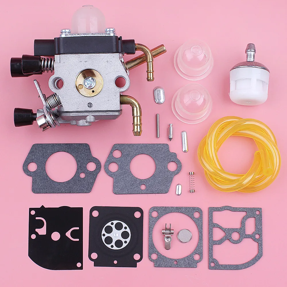 

Carburetor Carb Repair Kit For Stihl HS81 HS81R HS81RC HS81T HS86 HS86R HS86T Fuel Filter Hose Trimmer Replace Spare Part