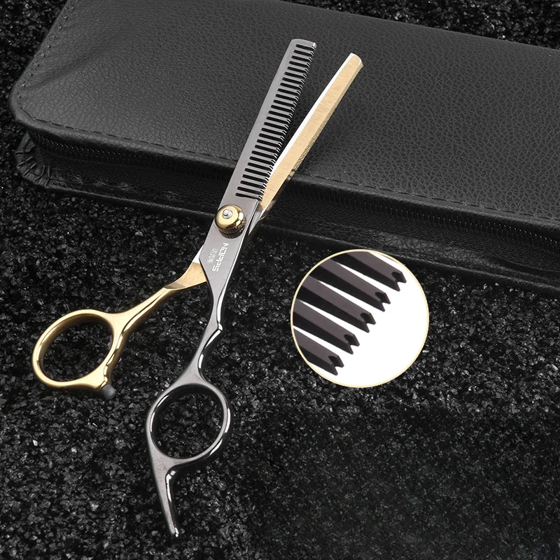 Professional Hairdressing Scissors Kit Hair Cutting Scissors Barber Salon Hairdresser Tool Tail comb Cape Hair Cutter Comb Set