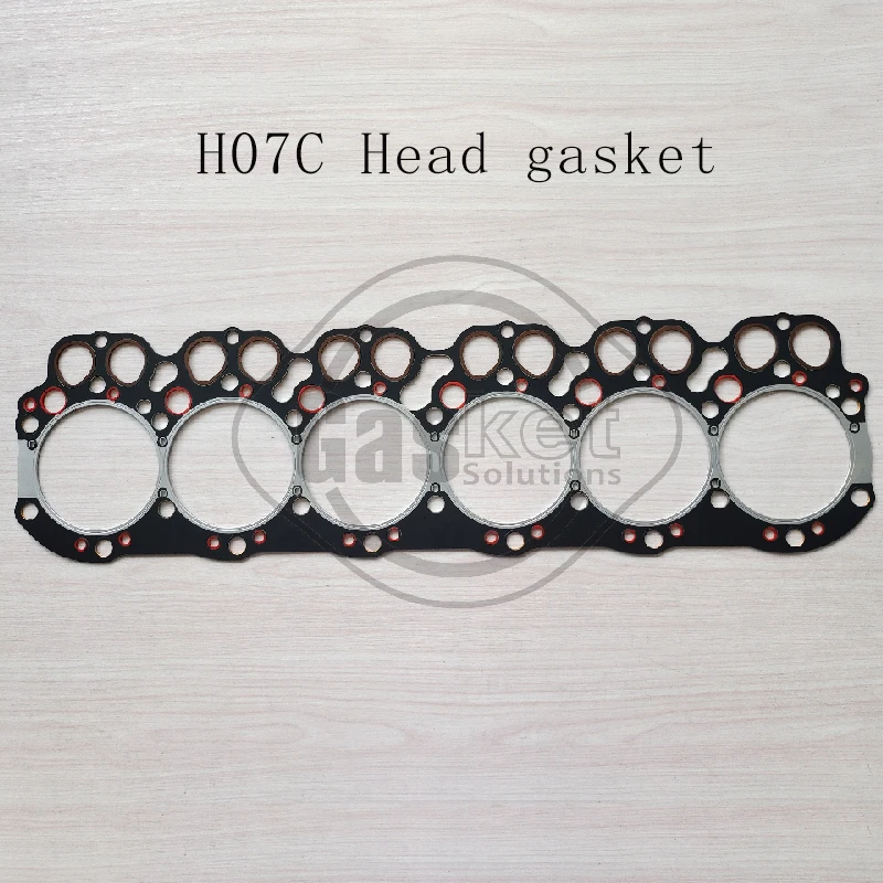 H07C H07CT H07D H06CT Hino Запчасти для дизельного двигателя прокладки головки цилиндра