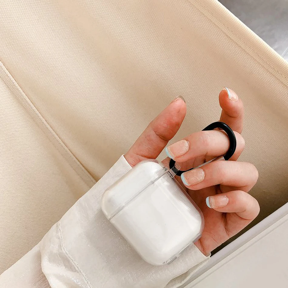 Симпатичный чехол для inpods i12 i11 i10 i9s с жемчугом и подвеской inpod прозрачный