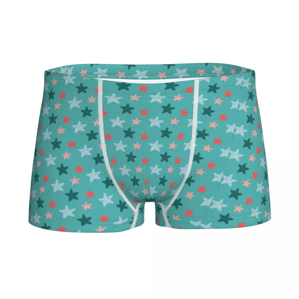 

Boys Starfish Neck Gator Star Fish Boxers Cotton Youth Underwear Children's Underwear Boxer Funny Teenagers Underpants