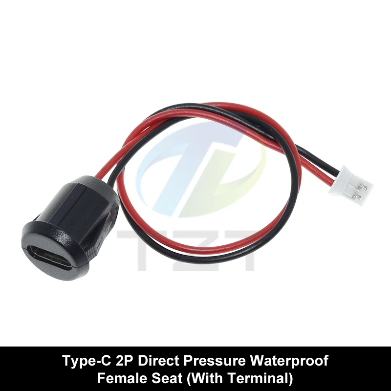 

Водонепроницаемые разъемы USB-C TZT