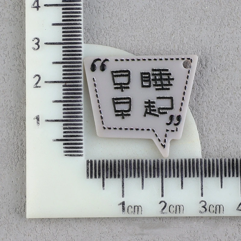 10 шт. винтажные китайские этикетки желаний подвески из смолы с отверстием для