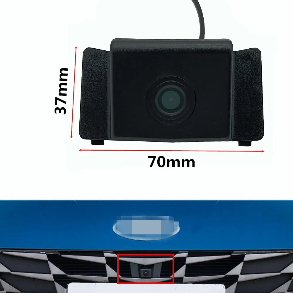 

YIFOUM HD CCD Car Front View Parking Night Vision Positive Waterproof Logo Camera For Hyundai Elantra 1.5L 2021 2022