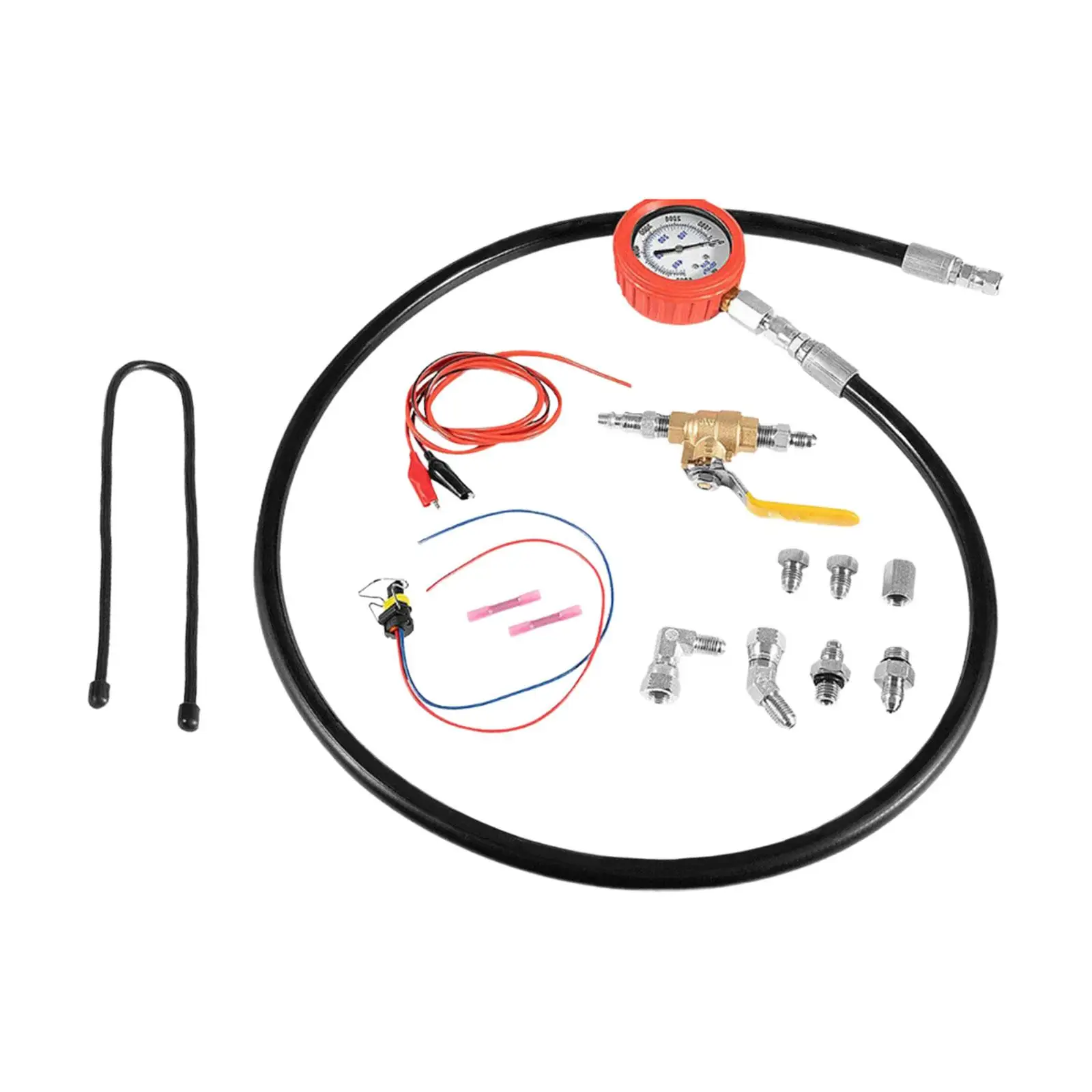 

Engine Hpop Test Tool Kit High Pressure Air Leak Text Gauge Tool for Ford F250 F350 Engines Powerstroke 6.0L 7.3L Premium