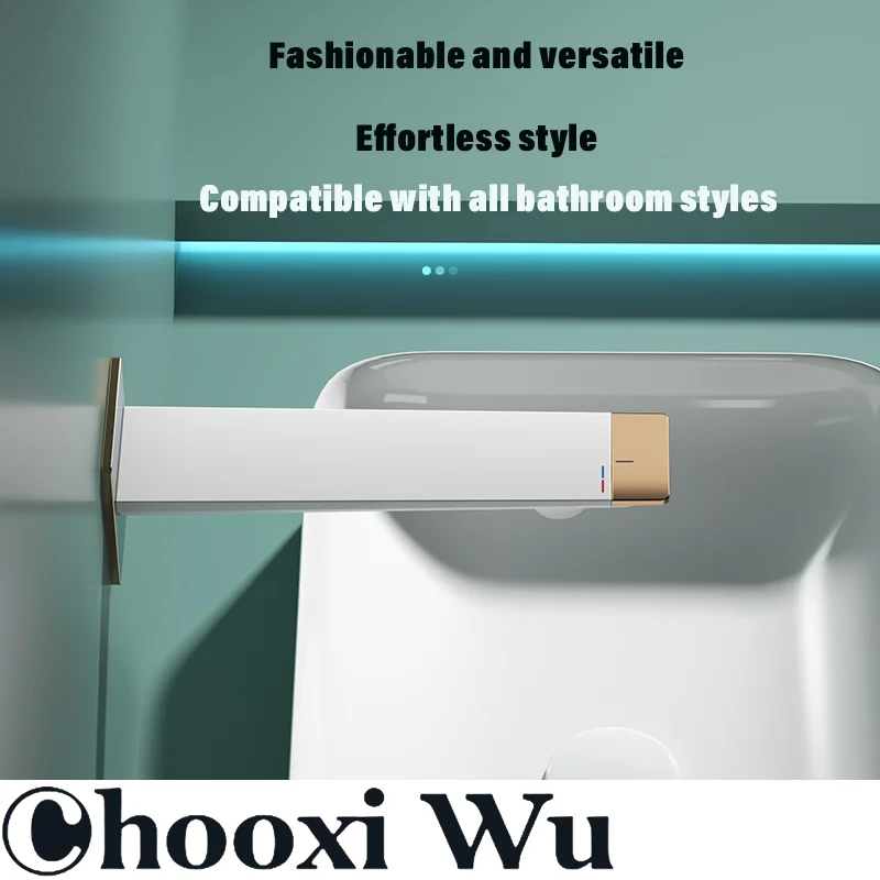 CHOOXIWU -Скрытый смеситель для ванной комнаты кран душа горячей и холодной воды