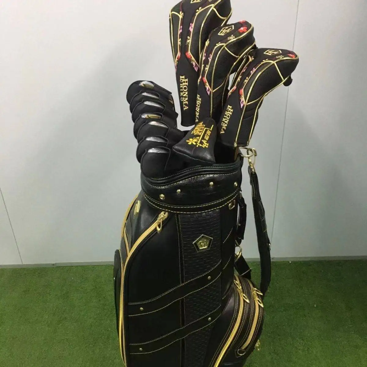 

New Ichiro Honma golf clubs Original Set Driver+Fairway Wood+Ut+Irons+Putter Graphite Shaft S or R or SR With Bag Free Shipping