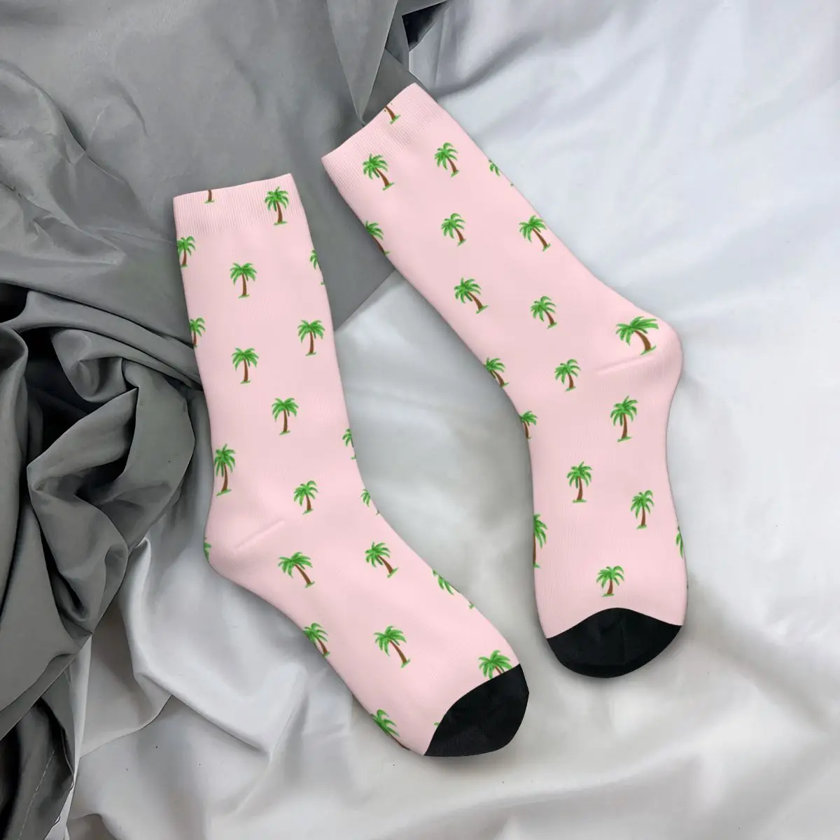 Polyester Long Socks For Women Men Breathable