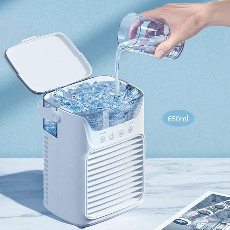 Портативные кондиционеры вентилятор мини-кондиционер с 3-скоростным охладителем