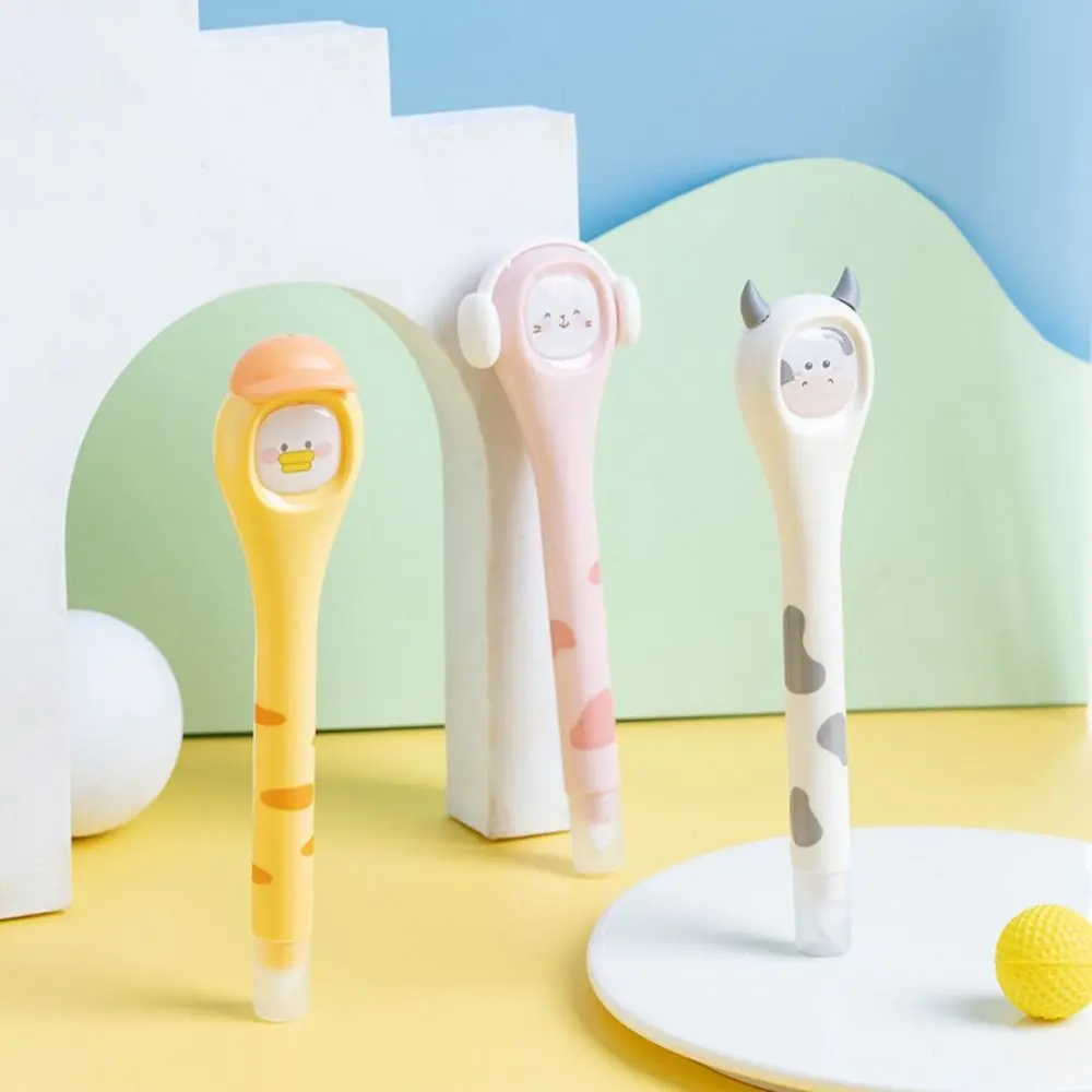

Kawaii Pen Shape Correction Tape Bigeyed Covering Tape Cartoon Error Correction Tool Creative Students Stationery