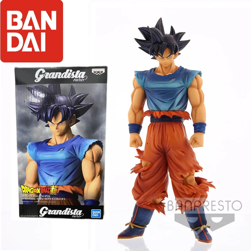 

Original Banpresto Dragon Ball Super Grandista Nero Son Goku Black Hair Action Anime Figure Pvc Model Collectible Toys for Boys