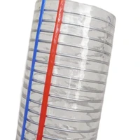 pvc steel transparent plastic pipe hose nontoxic antifreeze