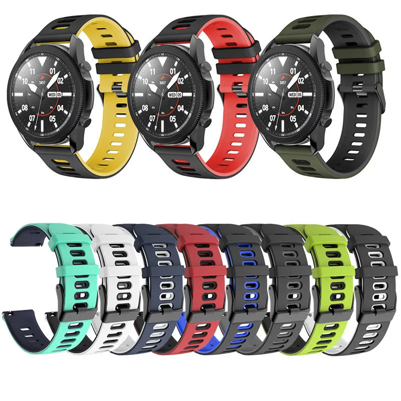 

20 22mm Sport Strap For Honor GS Pro/GS3/ Magic Watch 2 42mm 46mm Bracelet Band for Honor Watch SE E2 Watchband Haylou LS02 Belt
