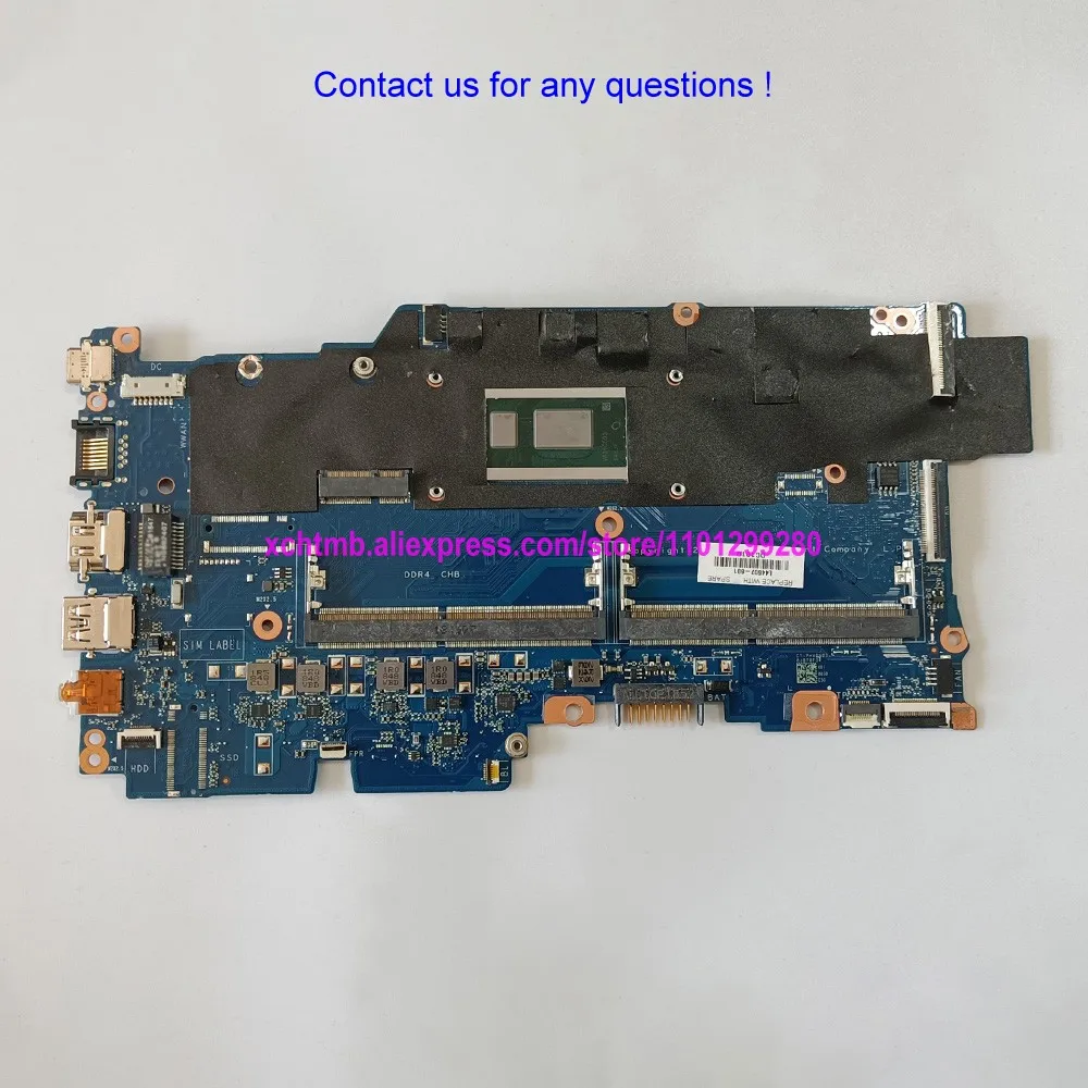 

L44507-601 for HP K12 ProBook 430 G6 UMA I7-8565U CPU DA0X8IMB8E0 Laptop NoteBook PC Motherboard Mainboard L44507-001