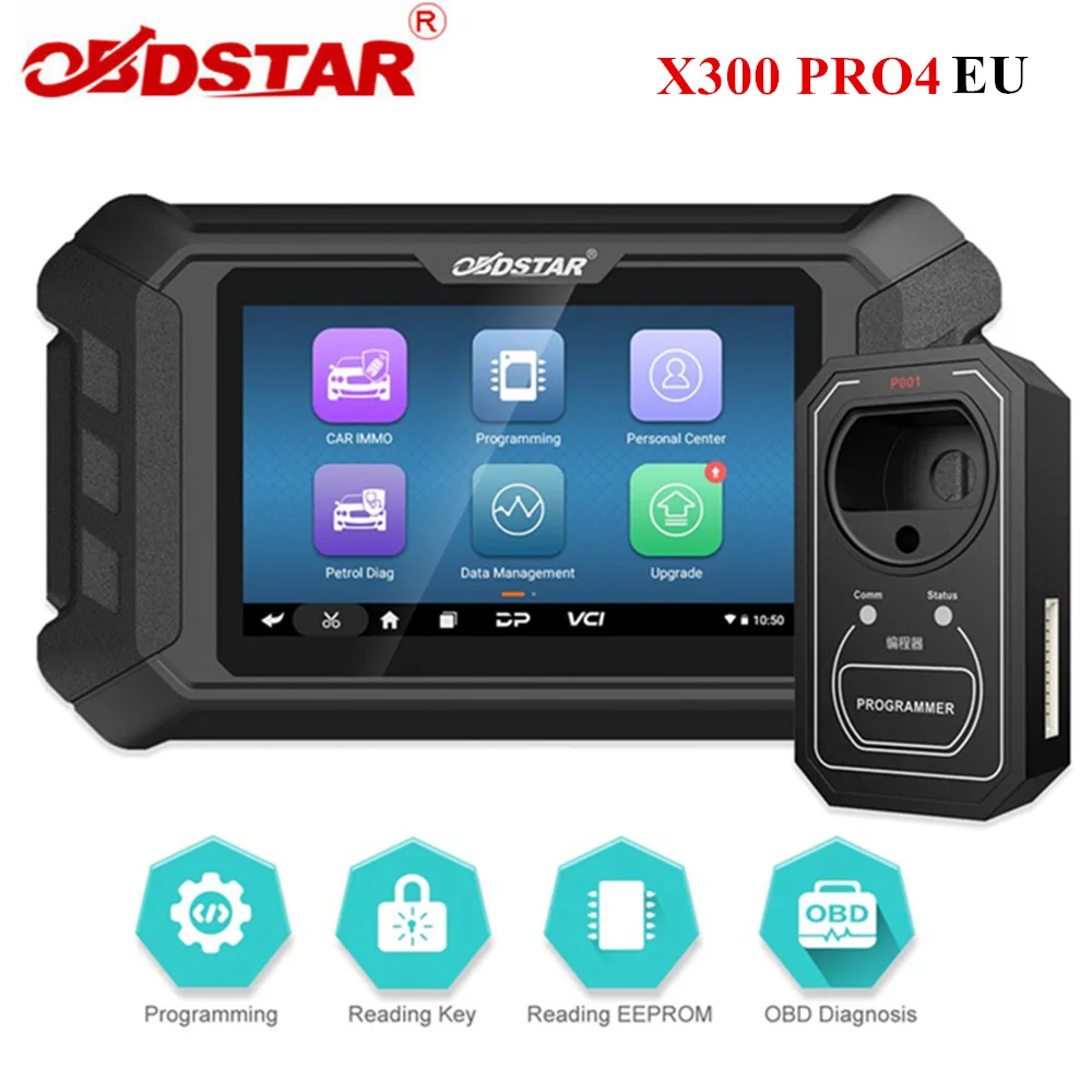 Программатор автомобильных ключей OBDSTAR X300 Pro4 версия ЕС Master 5 программатор IMMO |