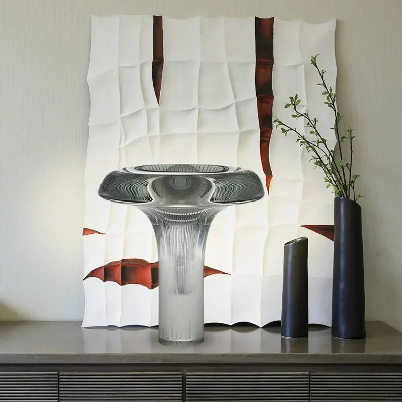 Скандинавская роскошная стеклянная настольная лампа дизайнерская галерея