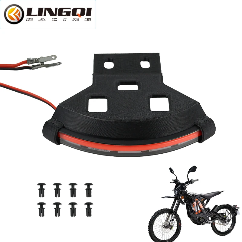 

LINGQI RACING Мотоцикл Многофункциональный задний фонарь Двойные мигающие огни Задний фонарь Поворотники для Light Bee