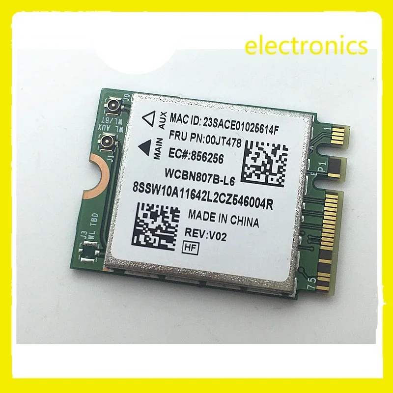 Беспроводная сетевая карта WiFi 802.11ac 867 Мбит/с совместимая с Bluetooth 4.1 WLAN