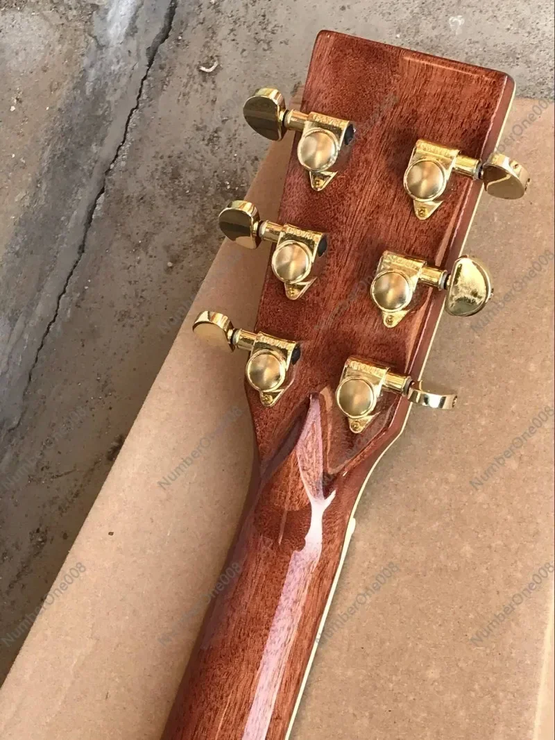 Топ из натуральной цельной ели 41 дюйм классическая акустическая гитара для левой