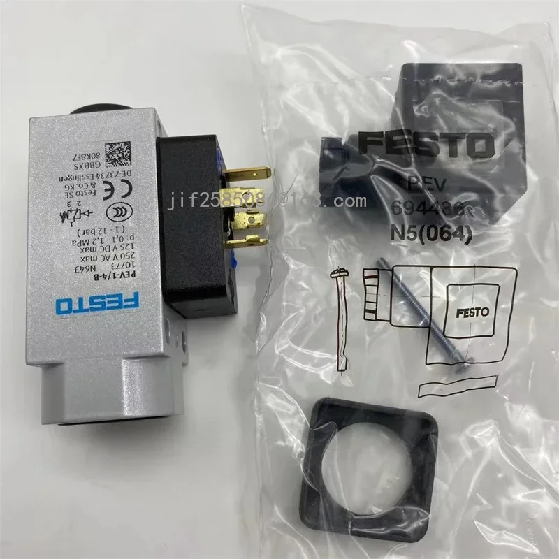 Оригинальный FESTO 10485-FK-M27X2 10773 PEV-1/4-B 1045554 107107 10772 10775 10776 доступная все серия цена