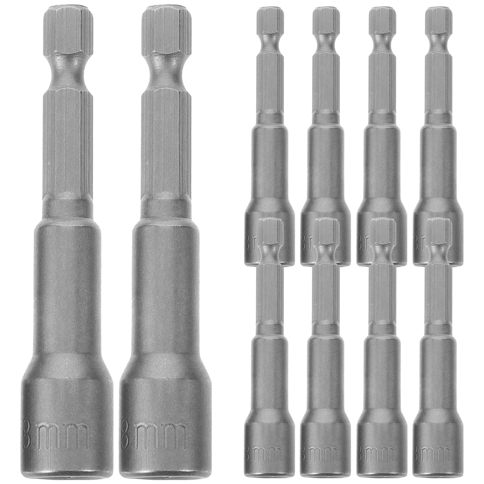 

Nut Driver Screws Kit Panel Nuts Metal Chrome Vanadium Alloy Steel Hex Socket Bit Wrenches Tools Magnetic Drill Bits