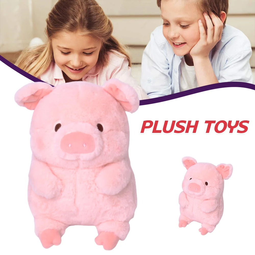 

Симпатичная мягкая набивная подушка в виде свиньи для детей, плюшевая игрушка, подарки для фотографирования, сопровождающая захватывающую куклу B99