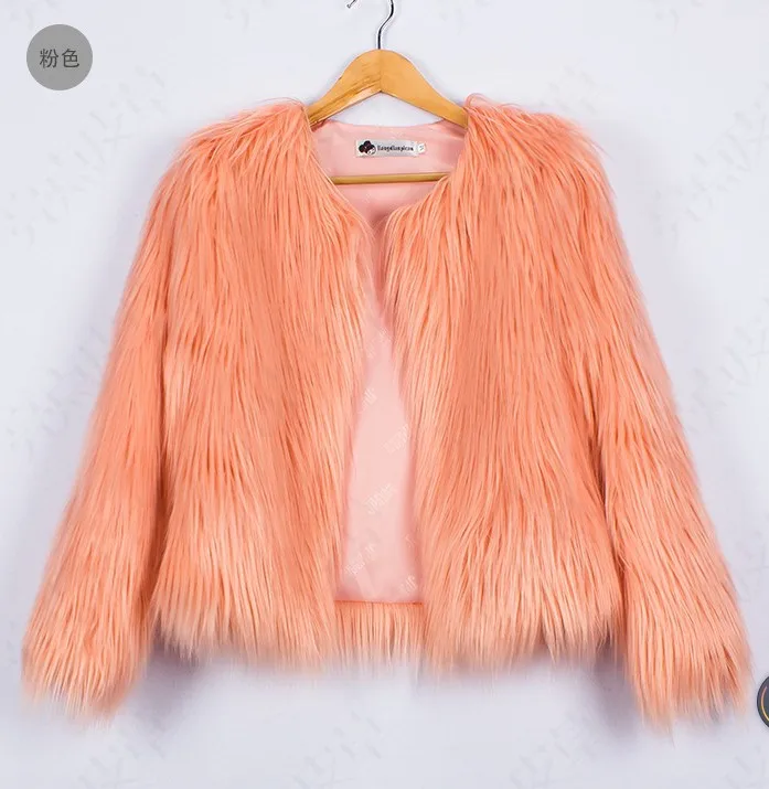 Пикантное женское черное пальто из страусиной шерсти и искусственного меха