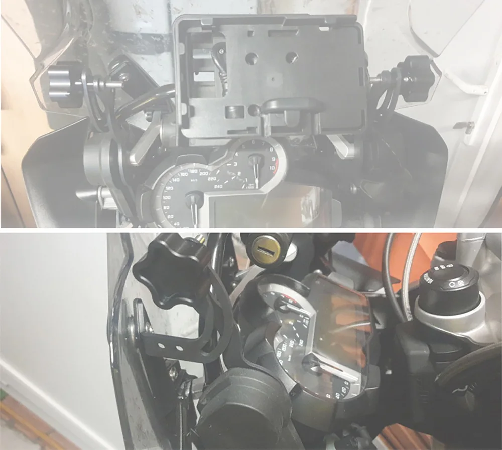 

R1200GS Adventure Windshield Support Holder Windscreen Strengthen Bracket Kits for BMW- R1250GS R1200GS LC/ADV 2014-2019