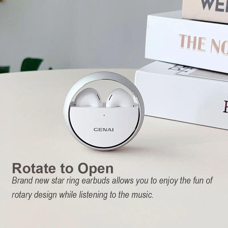 

100% Original Wireless Headphones Bluetooth 5.3 HD Noise Cancellation HIFI Stereo Bass Earbuds Gaming Headset Free Shipping