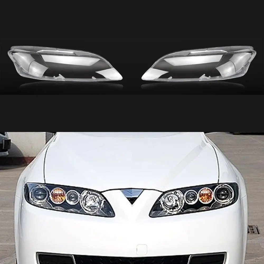 

Пластиковый прозрачный чехол для автомобильных фар Mazda 6 2003-2008, сменная Крышка для объектива фары 60 см x 6 см