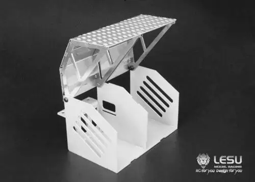 

US Stock 2CH Directional Shift Valve Metal Big Tool Box for LESU Tamiyaya RC Tractor Truck TH02279-SMT3