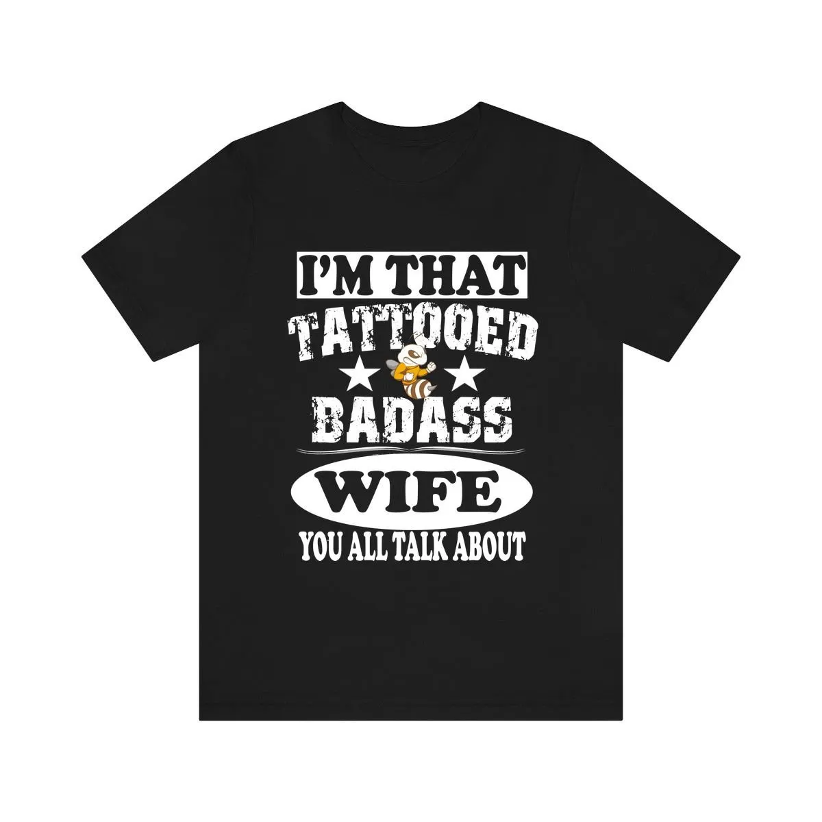 Я эту татуировку Badass Wife You All Talk About рубашки женская рубашка с татуировкой для