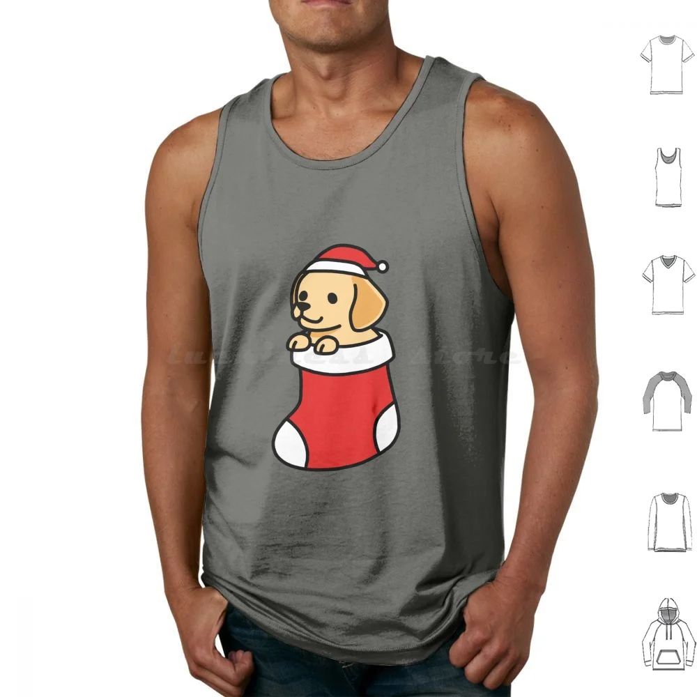 

Holiday Labrador Retriever Tank Tops Vest Sleeveless Stocking Funny Lab Labrador Retriever Labradors Retrievers Golden Pup Dog