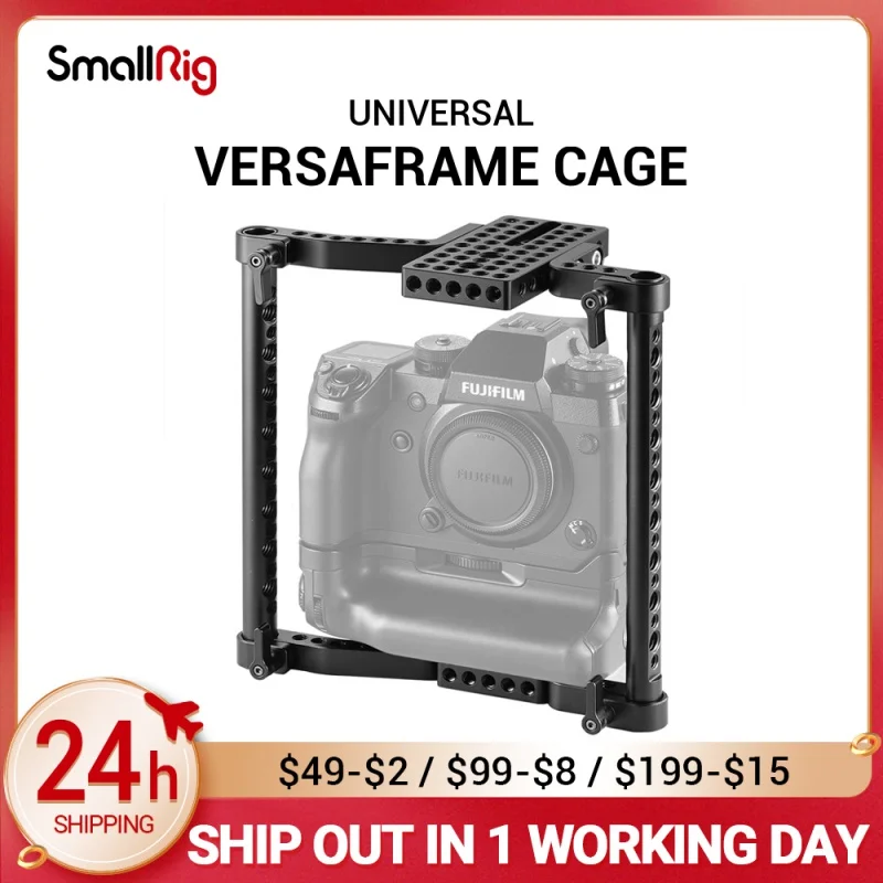 

Клетка SmallRig для камеры Canon, Nikon, Sony, Panasonic GH3/GH4 с батарейным отсеком 1750
