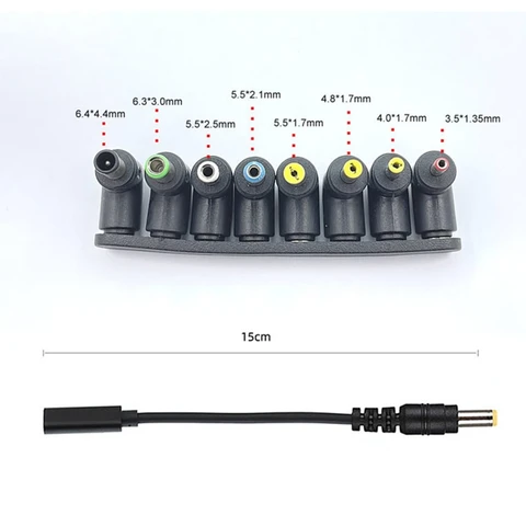 Триггерный шнур с разъемом USB Type-C и разъемом USB PD на 12 В 3,5/4,0/4,8/5,5/6,3/6,4 мм