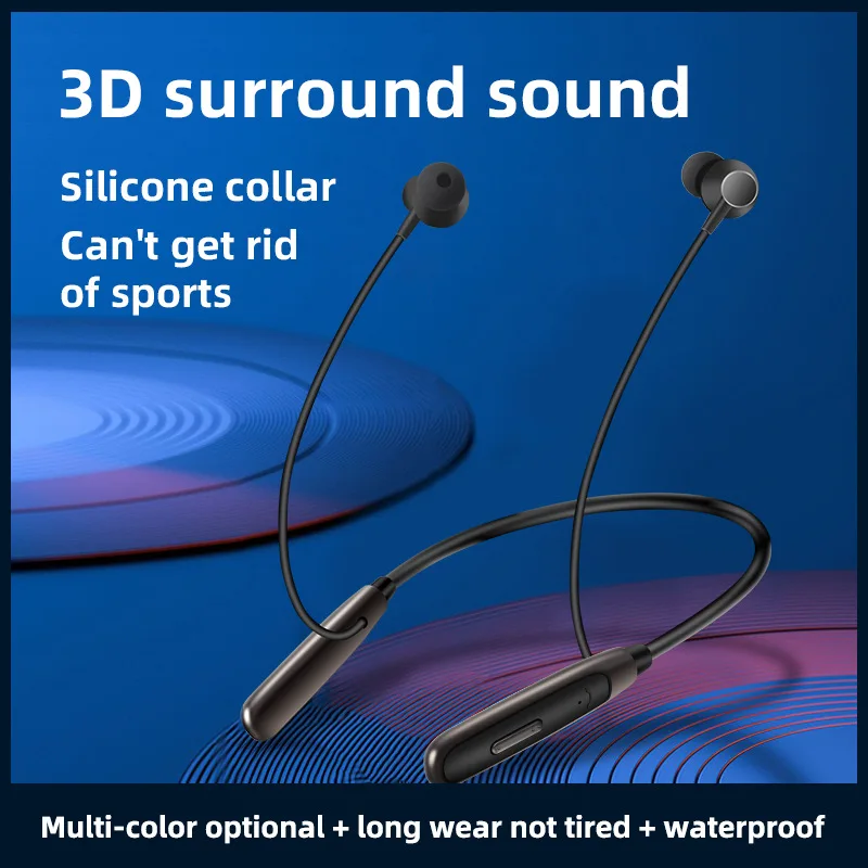 

SportsHeadphonesGamingBluetoothHeadphonesNeck-mounted WaterproofIn-ear SuperLongStandby Smart Stereo Wireless Noise Cancelling