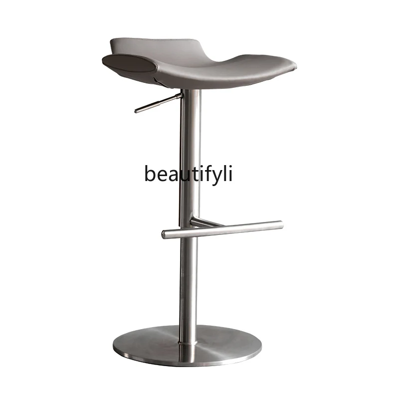 

zqLight Luxury Bar Stool High Stool Modern Simple Home Bar Stool Nordic Lifting Bar Chair Wine Bar Chair