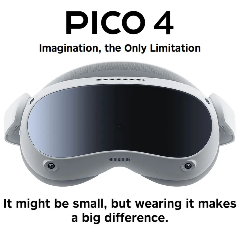 Очки виртуальной реальности Pico 4 для Metaverse и Stream Gaming гарнитура 3D VR с дисплеем 4K +