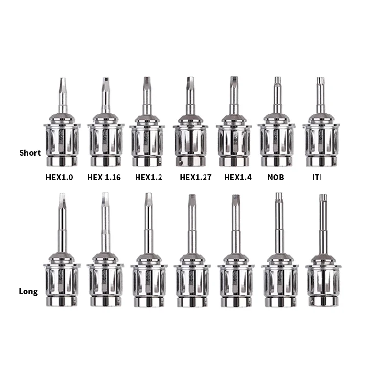 Dental Implant Torque Wrench Screwdriver Prosthetic Kit 10-70NCM Ratchet Drivers Dentistry Implant Repair Tools