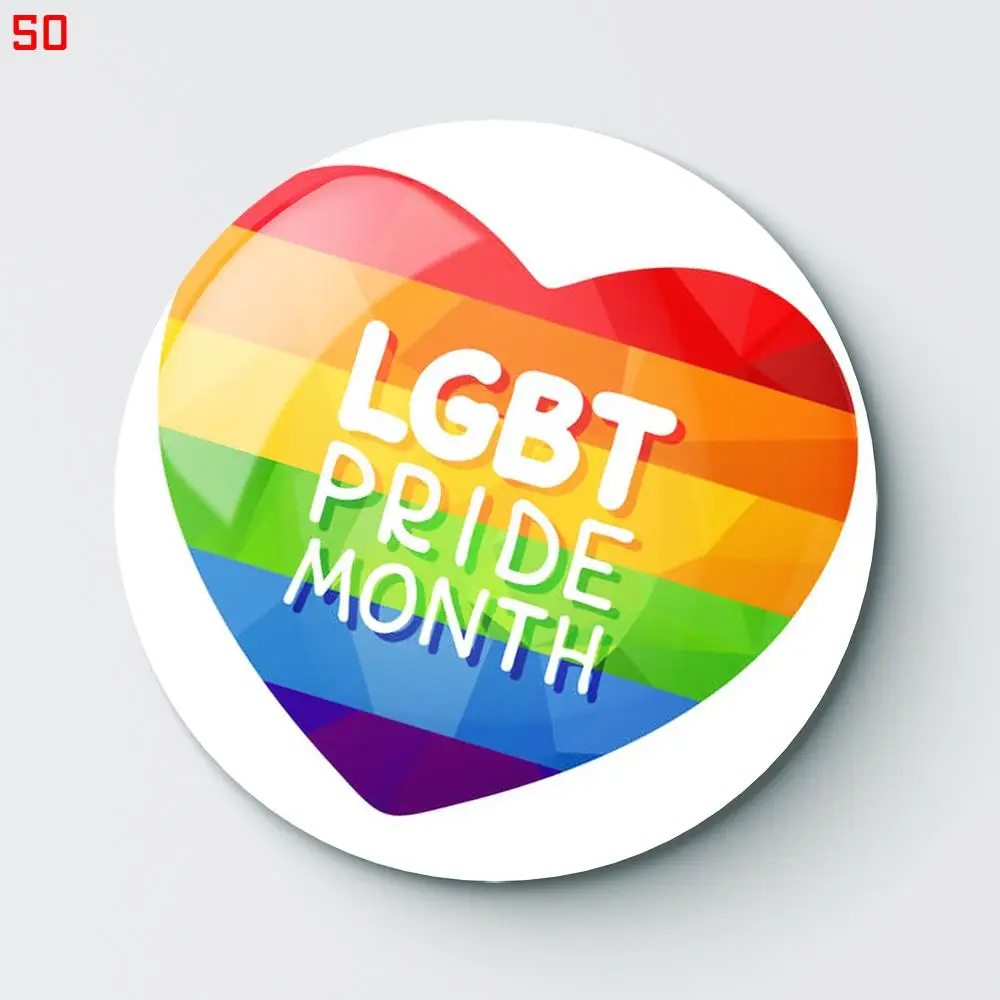 

Модные броши-булавки на пуговицах PRIDE year 00050