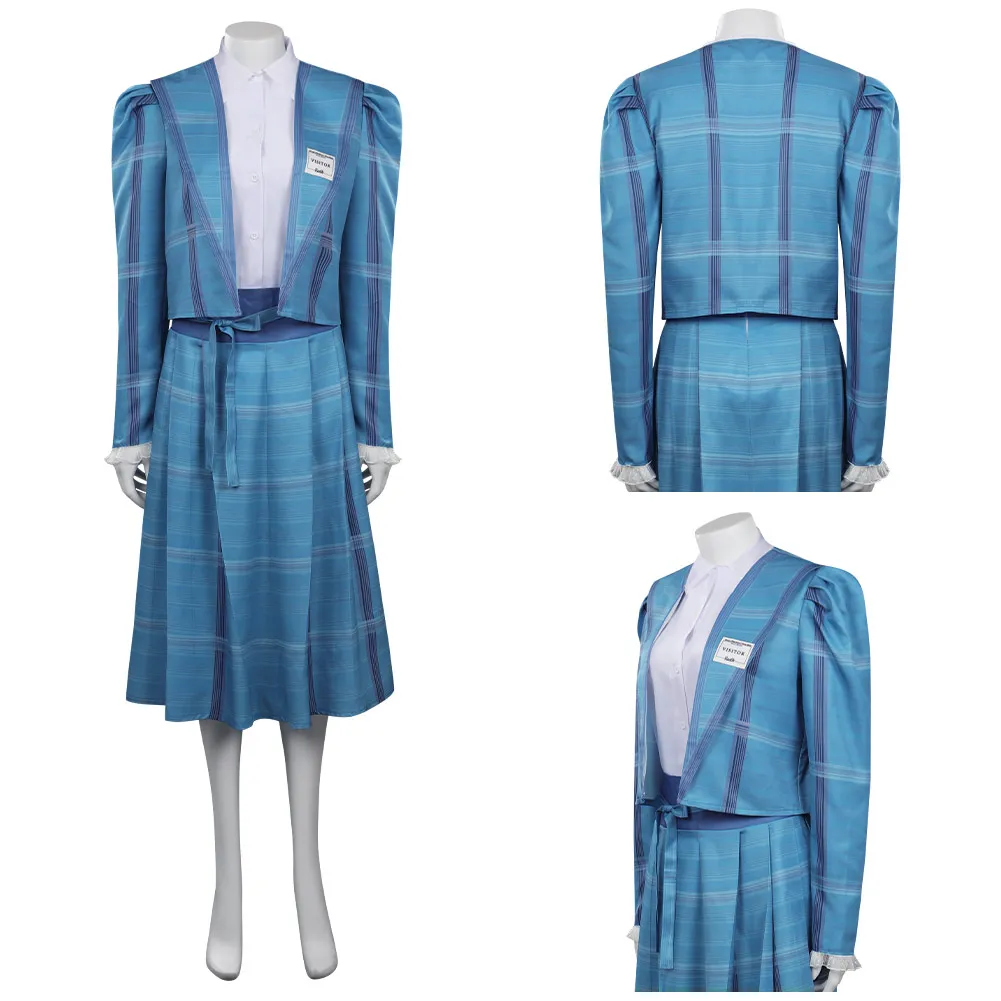 

Костюм для косплея «очень странные дела 4 Нэнси Колер», униформа для взрослых, наряд для Хэллоуина, карнавала