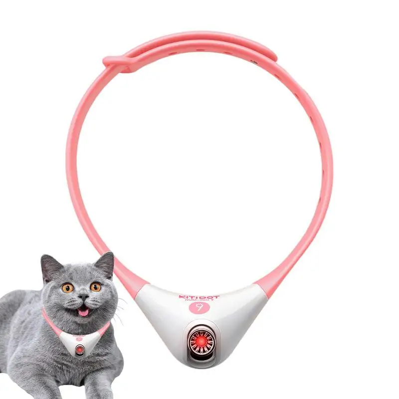 

Wearable Electronic Collar Wearable Electric Smart Amusing Collar Soft Training Chaser Interactive Toy For Cats Pets