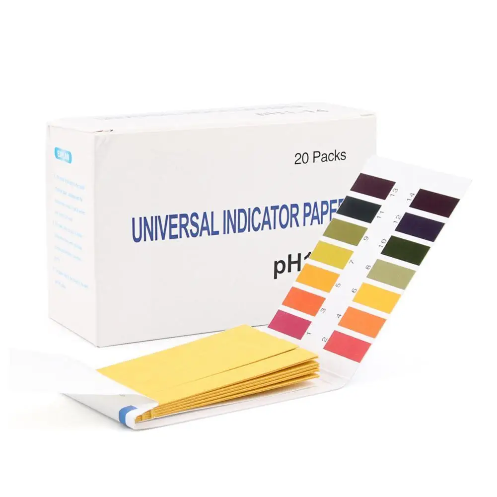 

80 Strips Professional 1-14 Ph Litmus Paper Ph Test Control Strips Strips With Kit Water Card Soil Cosmetics Test Acidity G8e6