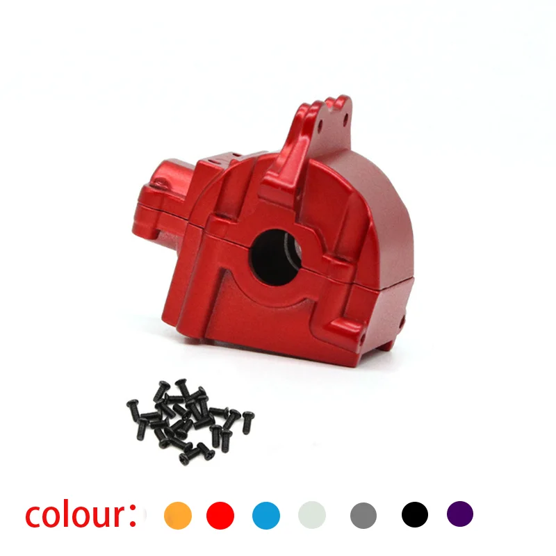 

Металлические обновленные аксессуары для WLToys 144001 124016 124017 124018 124019 металлическая коробка передач с пультом дистанционного управления для ав...