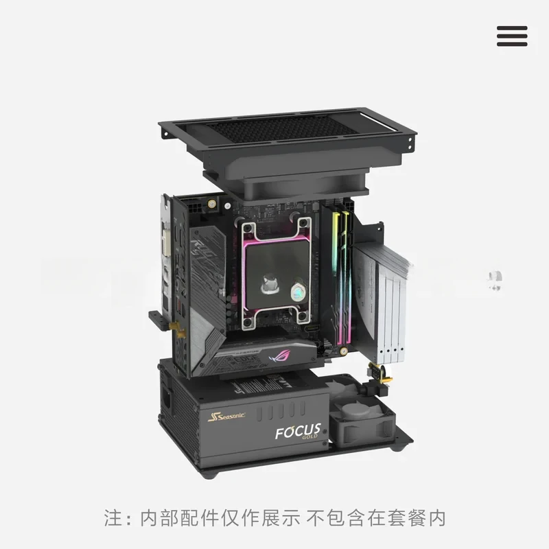 [Версия 3.0] SIXGE K3S Шасси SFX ITX Охлаждение A4 GHOST S1 T40 Шесть голубей