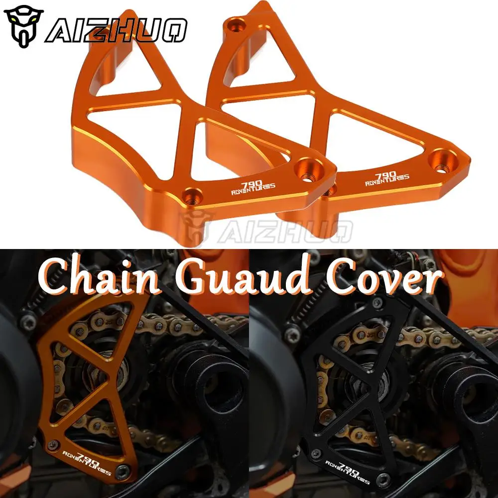 

For 790 ADVENTURE R S ADV 2019-2021 2020 Front Sprocket Protector 890 790ADV 890ADV Motorcycle Chain Guaud Cover CNC Aluminum